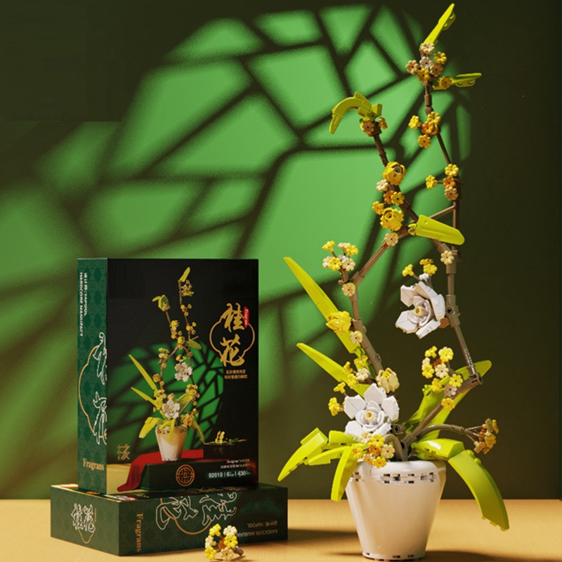 Diy Electronics For Adults - Bloco de construção flor orquídea série