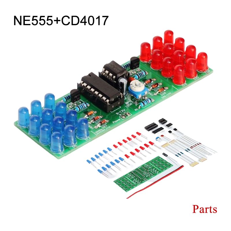 Diy Electronics Gifts - IC LED Vermelho Azul Dupla Cor