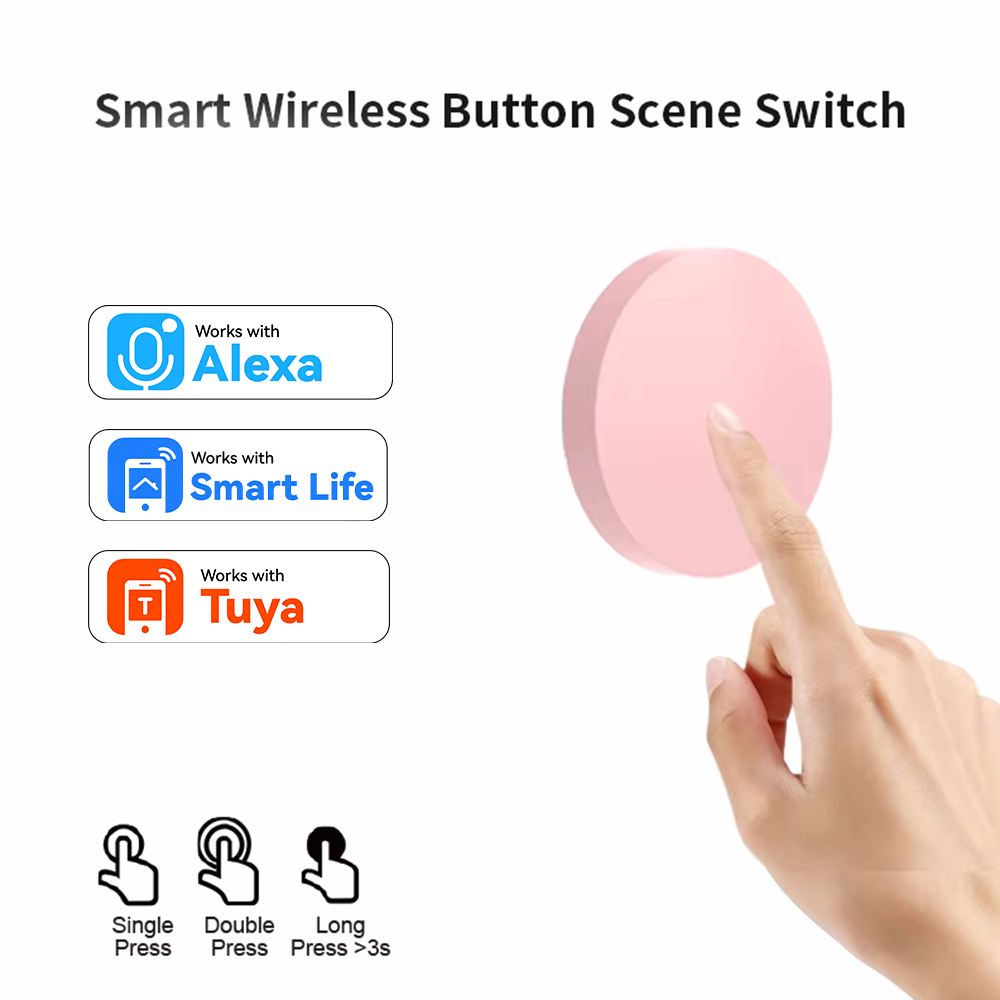 Diy Electronics Button - Botão Sem Fio Inteligente ZigBee para