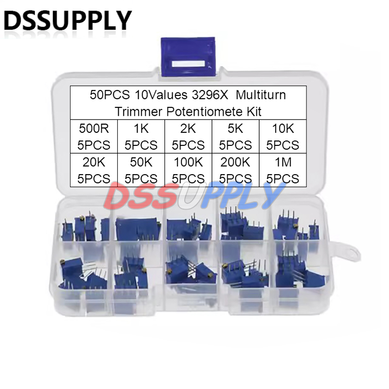 Diy Electronics Com - Kit Resistor Variável Eletrônico com Caixa