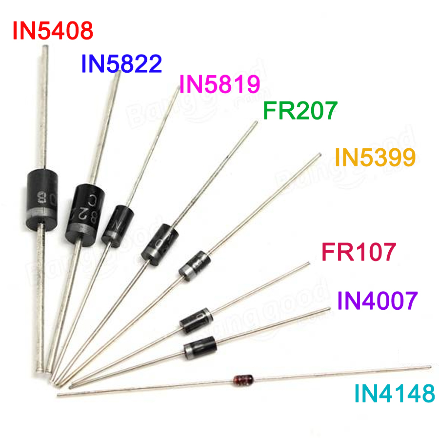Diy Motorcycle Electronics - 100 pçs/lote conjunto de diodo retificador