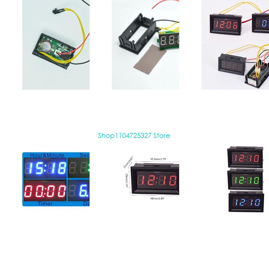 Diy Motorcycle Electronics - Relógio digital para carro d8kf, relógio