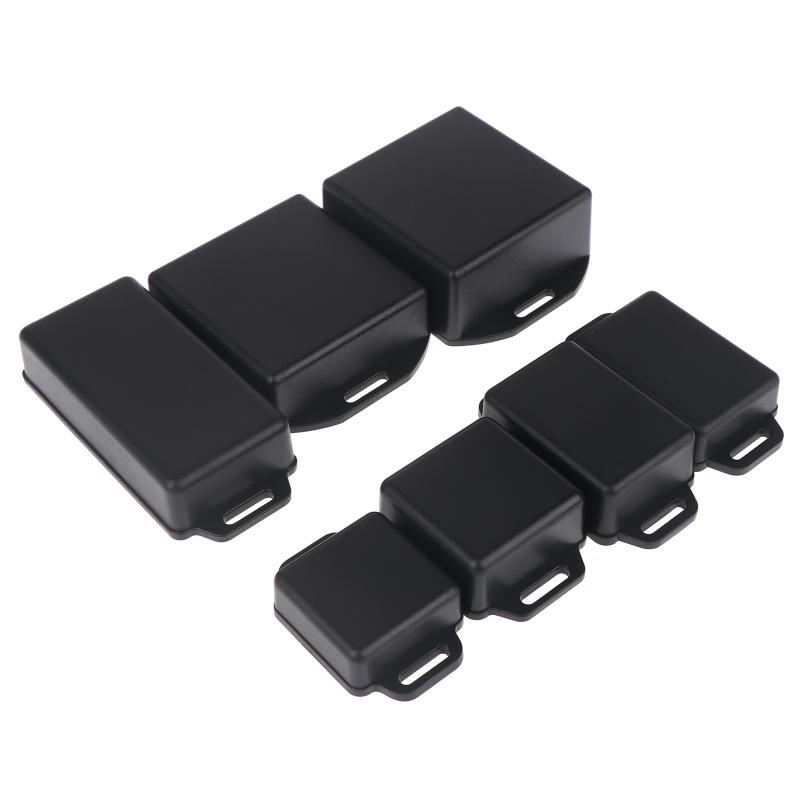 Diy In Electronics - Conjunto de caixas de plástico preto