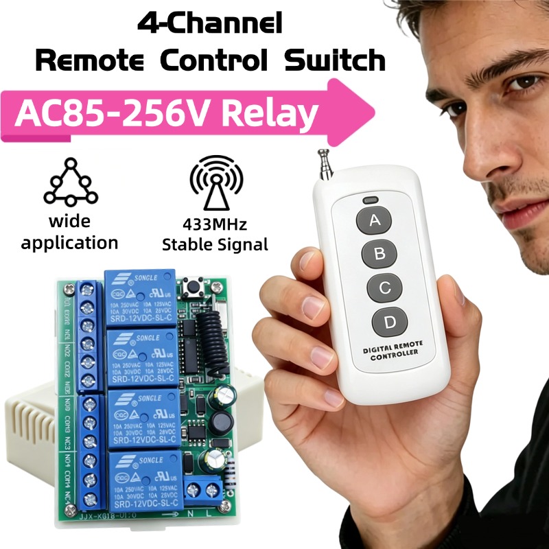 Rf 433Mhz Module - Controlador de Interruptor Remoto RF 433