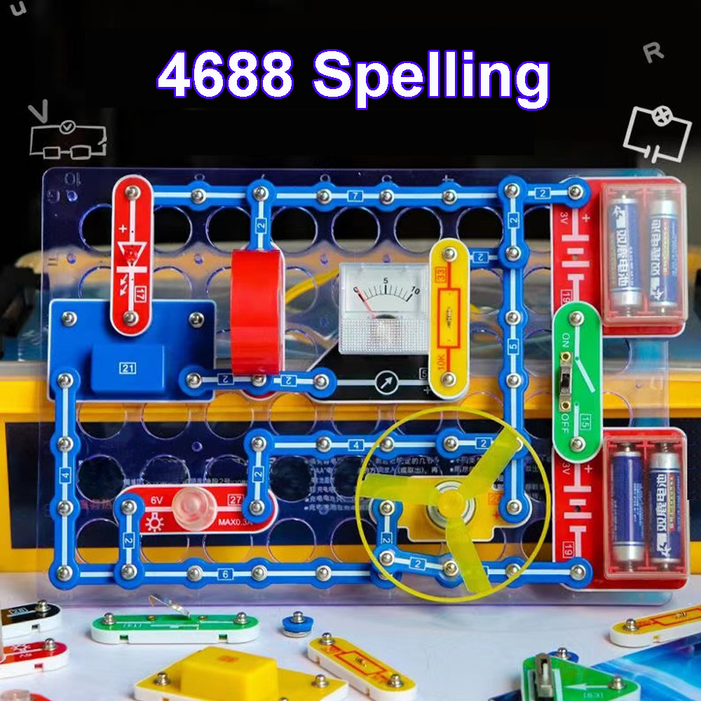 Diy Electronics Toys - Circuito Experiment Kit for Kids, Educação