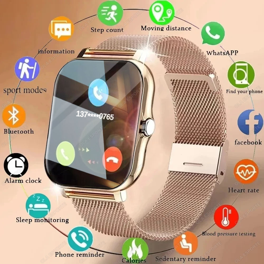 Diy Electronics For Adults - Smartwatch 2026 com Tela HD de