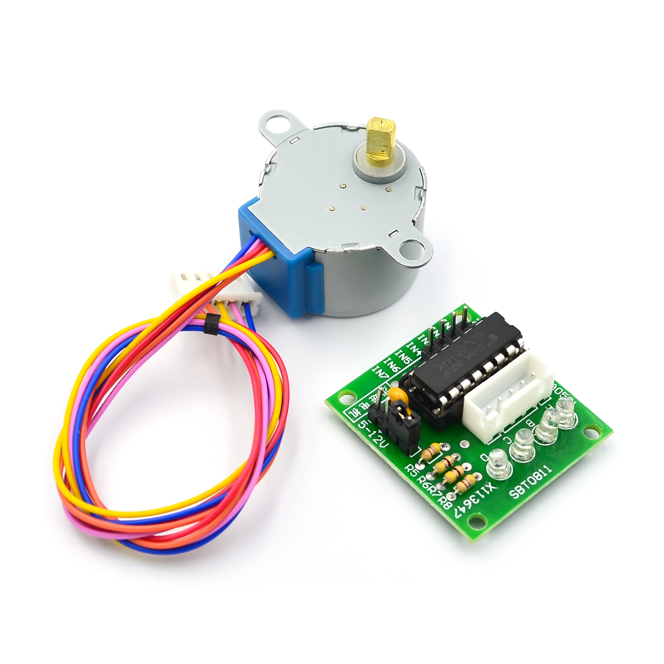 Stepper Motor 28Byj - Motor de Passo 5V 28BYJ-48 +