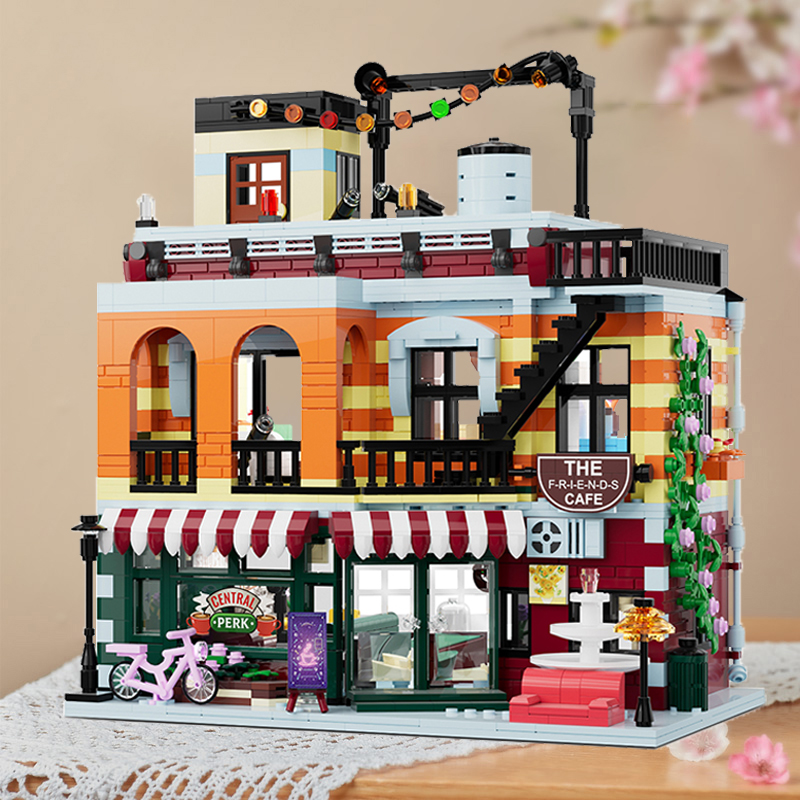 Diy Electronics For Adults - Criativo mini cidade moc central perk