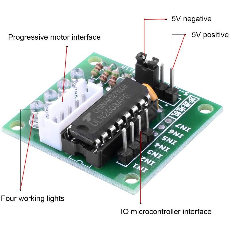 5 conjuntos de motor de passo  - Stepper Motor 28Byj avaliação e preço