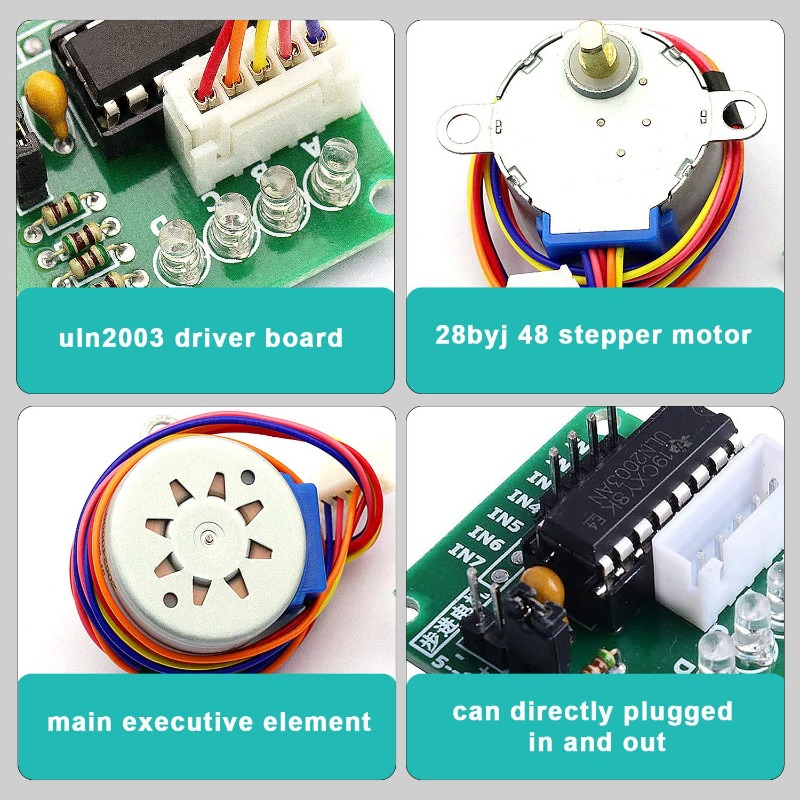 5 conjuntos de motor de passo  - Stepper Motor 28Byj avaliação e preço