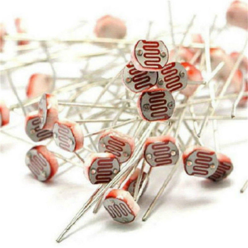 30 peças 5mm fotorresistor ldr - Arduino Diy Electronics avaliação e preço