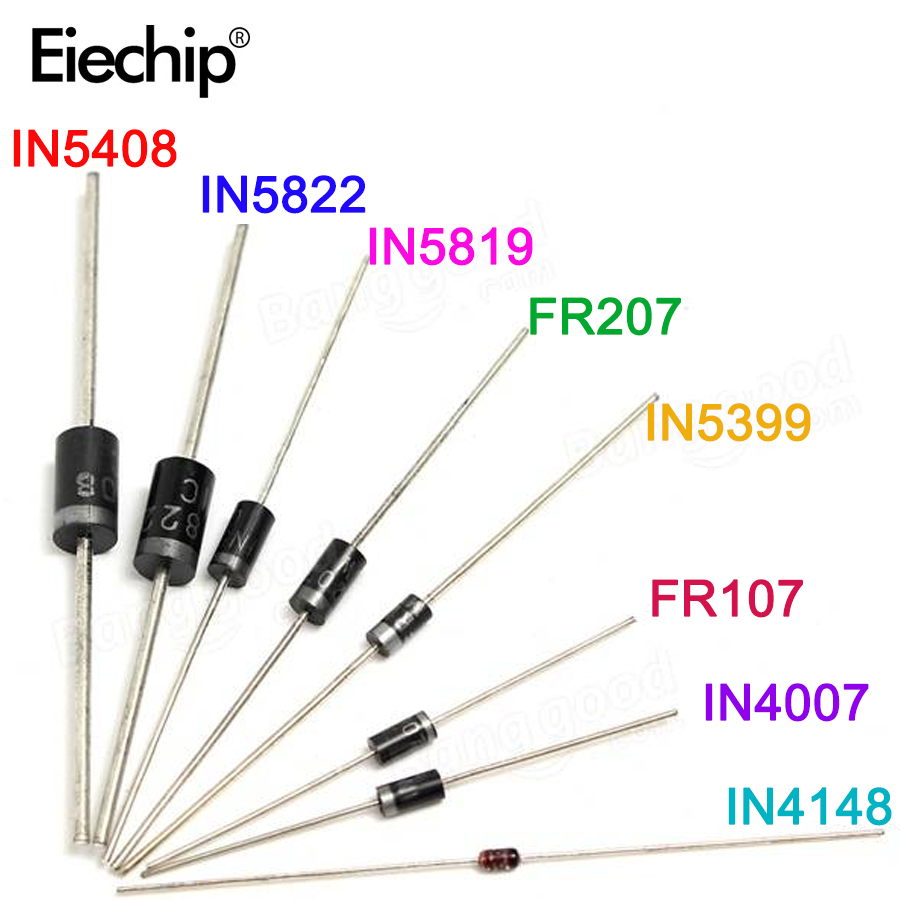 100 pçs/lote conjunto de diodo - Diy Motorcycle Electronics avaliação e preço