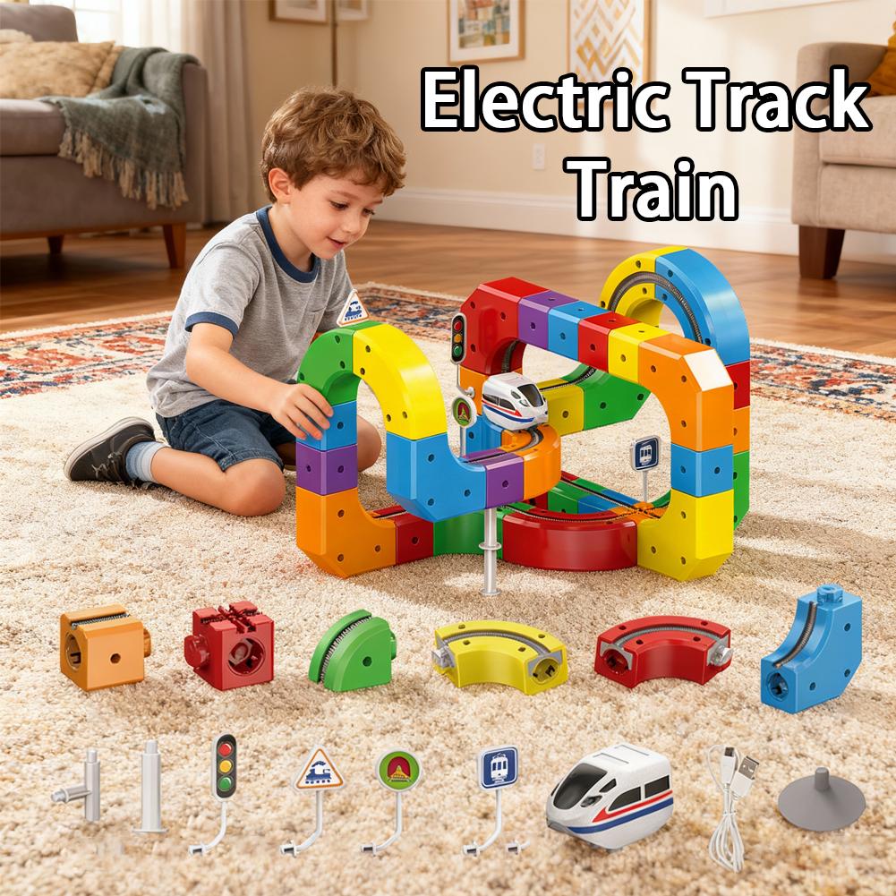Diy montagem pista mágica trem - Diy Electronics Toys avaliação e preço