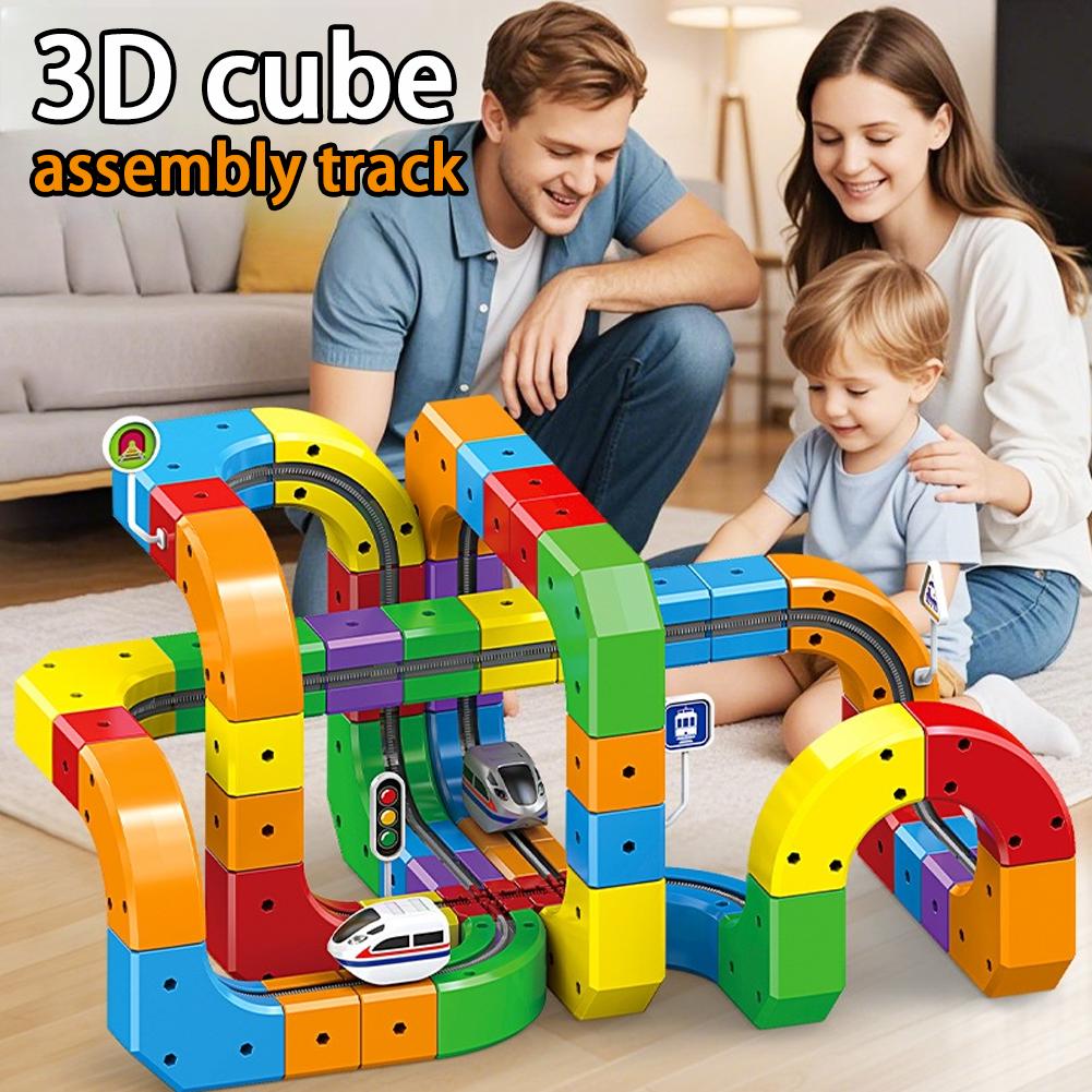 Diy montagem pista mágica trem - Diy Electronics Toys avaliação e preço