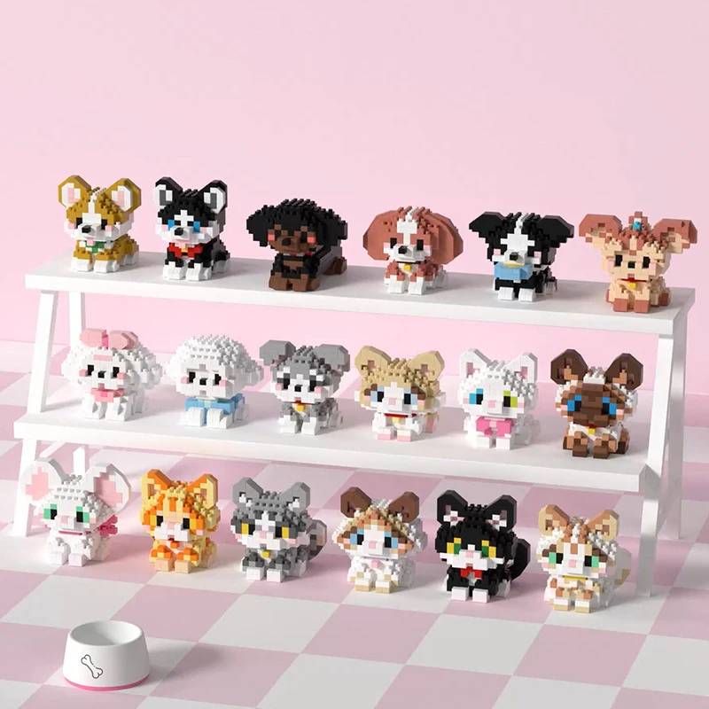 Animal micro blocos de constru - Diy Electronics For Adults avaliação e preço