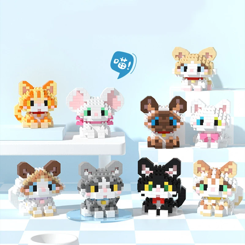 Animal micro blocos de constru - Diy Electronics For Adults avaliação e preço