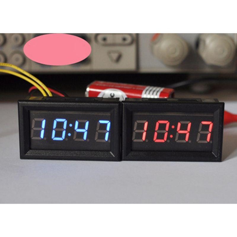 Relógio digital para carro d8k - Diy Motorcycle Electronics avaliação e preço