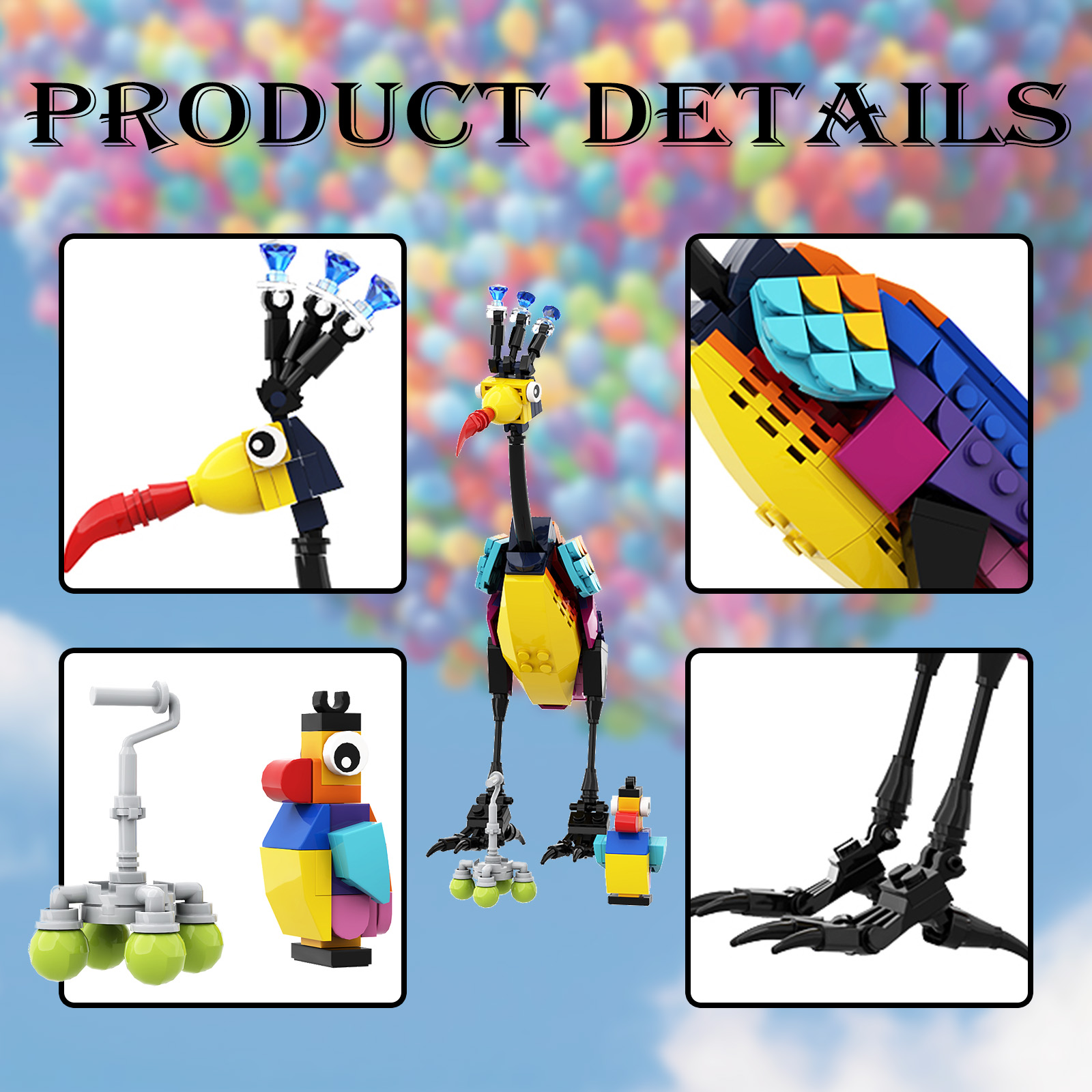 Kevin pássaro blocos de constr - Diy Electronics For Adults avaliação e preço