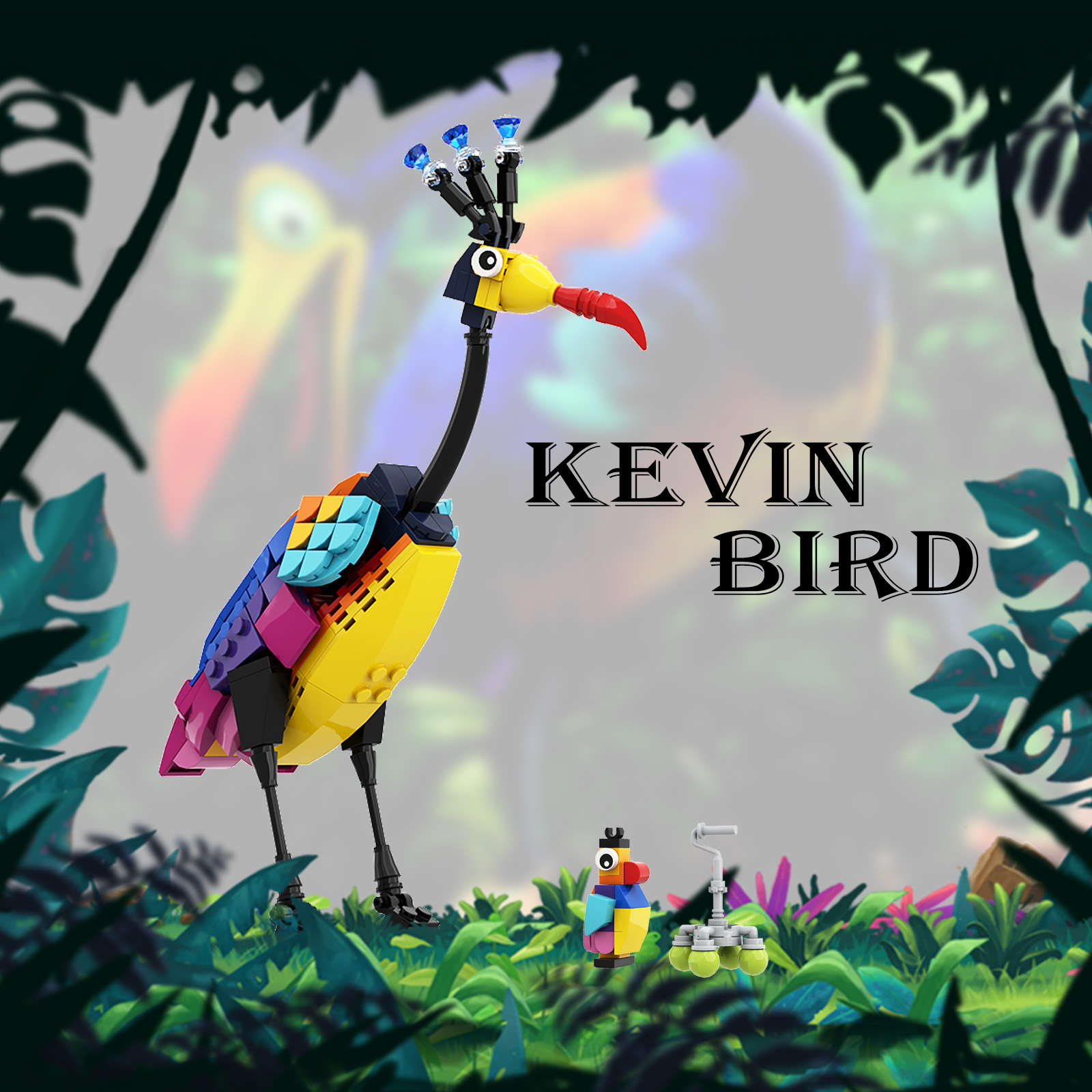 Kevin pássaro blocos de constr - Diy Electronics For Adults avaliação e preço