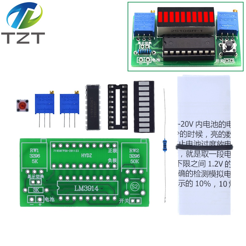 Módulo Indicador de Capacidade - Diy Electronics Test Equipment avaliação e preço