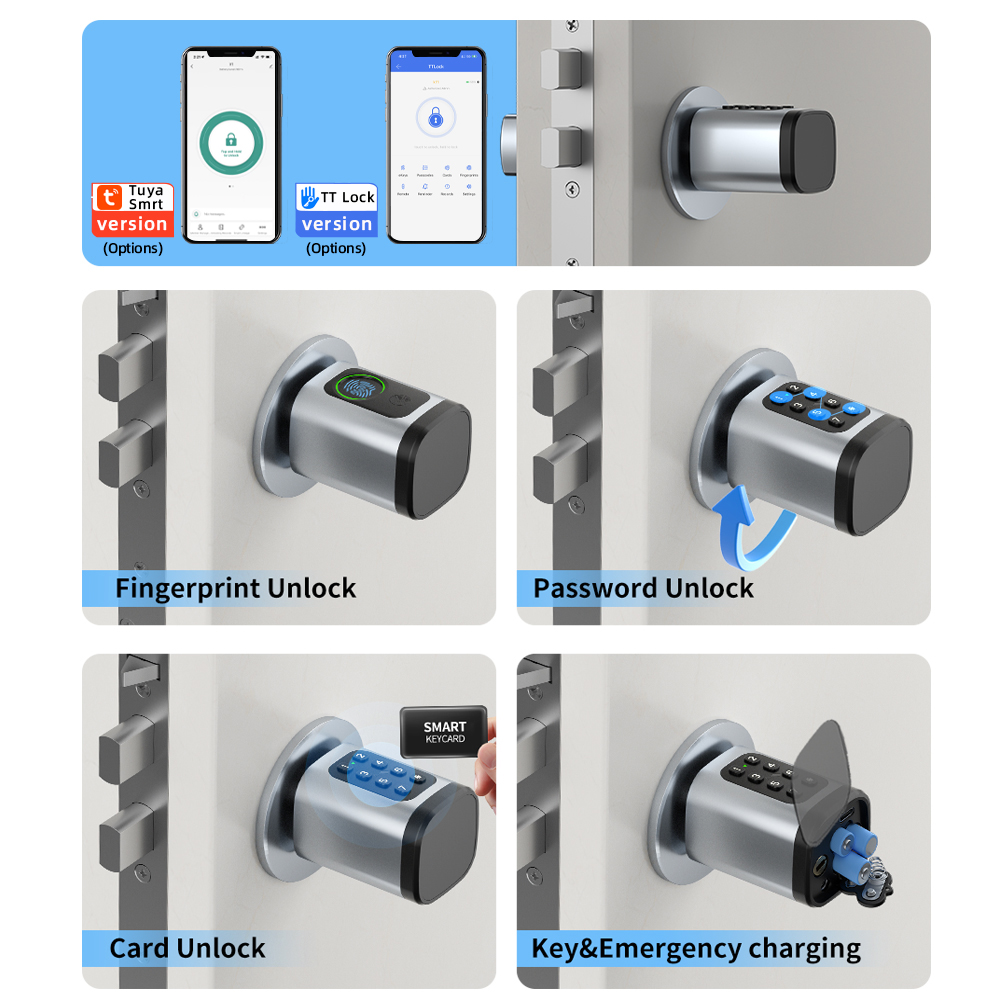 Raykube v1 tuya ble tt lock fe - Diy Waterproof Electronics avaliação e preço
