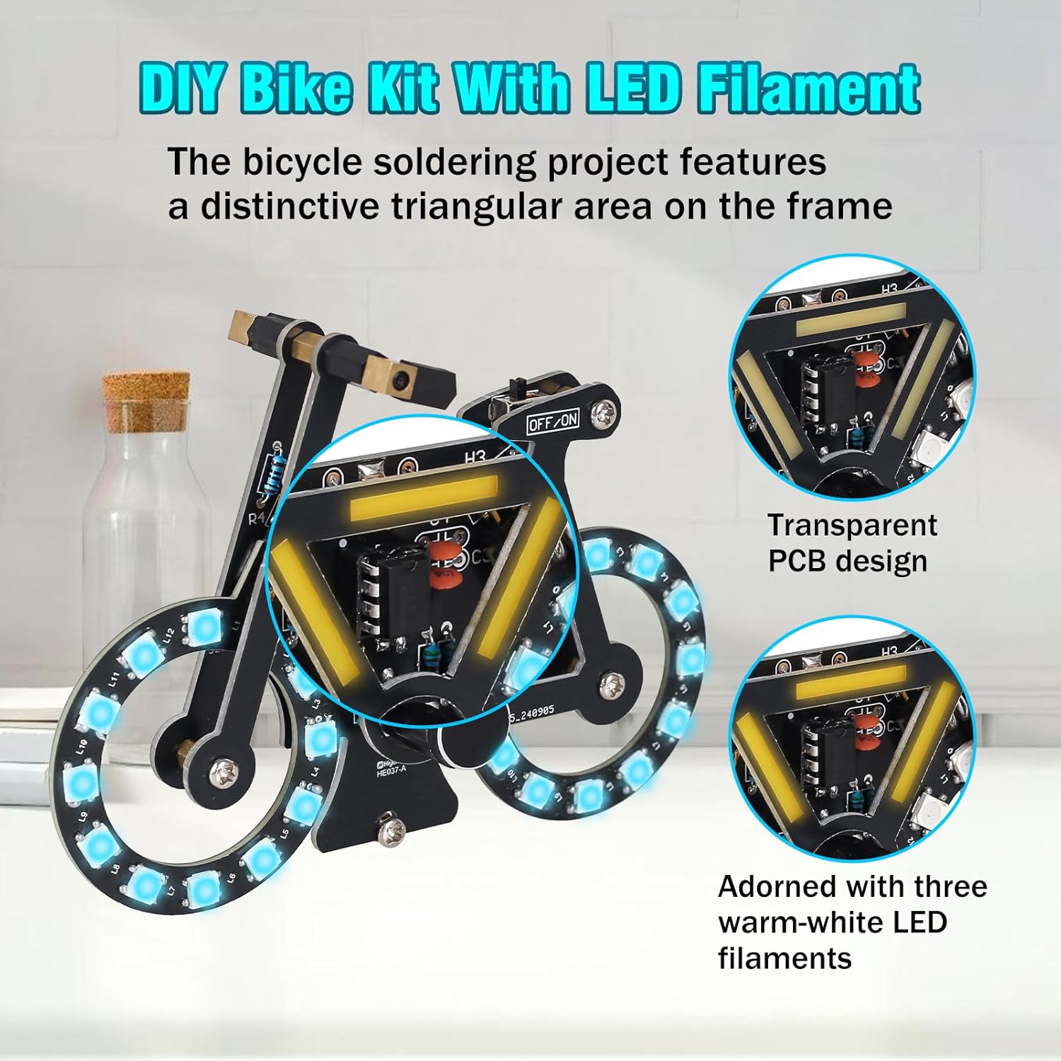 Kit de projeto de solda de bic - Diy Electronics Gifts avaliação e preço
