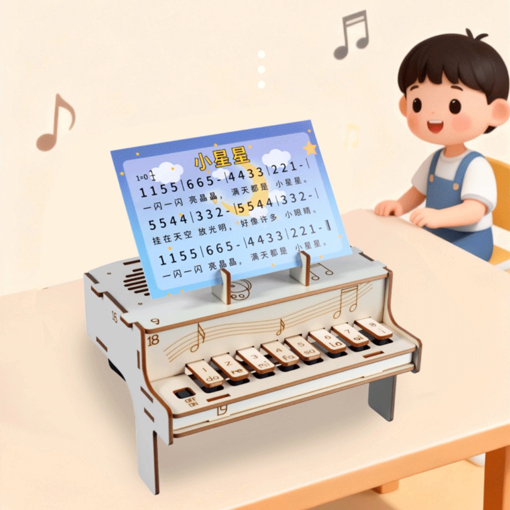 Kit de Montagem DIY de Piano E - Diy Electronics For Adults avaliação e preço