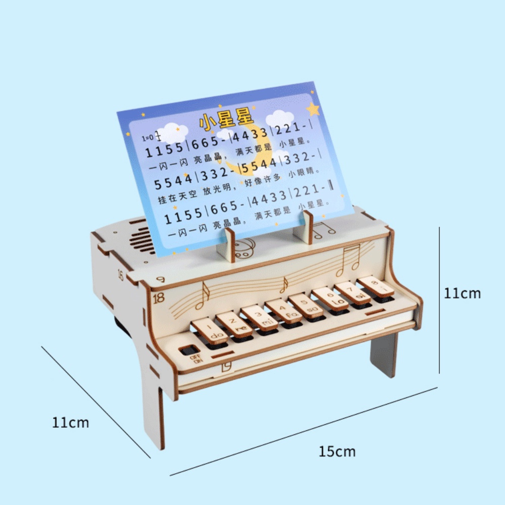 Kit de Montagem DIY de Piano E - Diy Electronics For Adults avaliação e preço