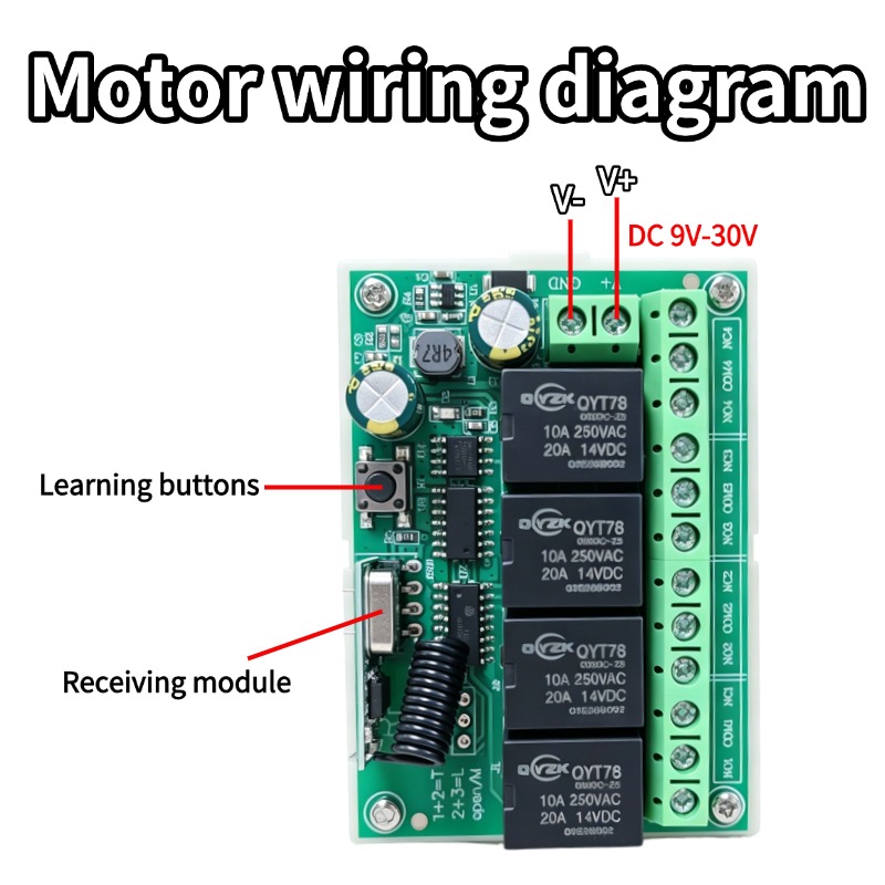 Módulo Receptor de Relé Univer - Rf 433Mhz Module avaliação e preço