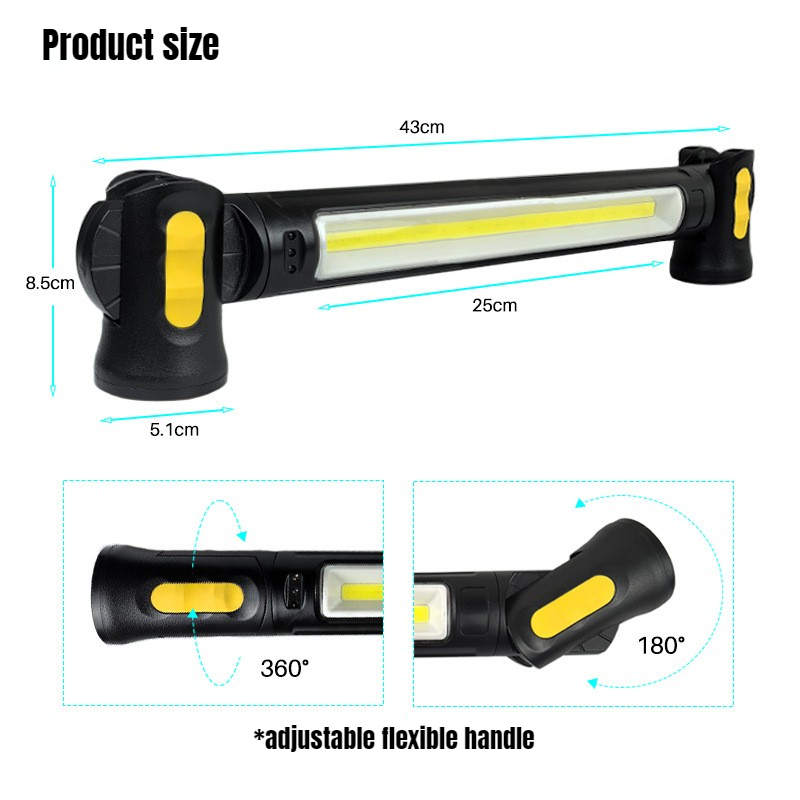 Luz de trabalho magnética LED  - Ldr Light Sensor avaliação e preço