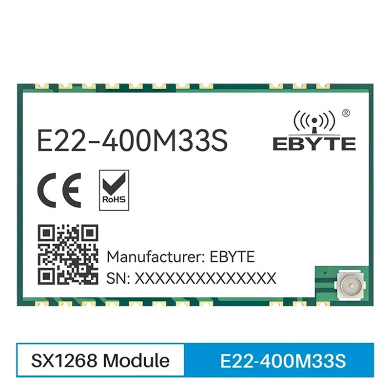2X EBYTE SX1268 433Mhz Lora Mó - Rf 433Mhz Module avaliação e preço