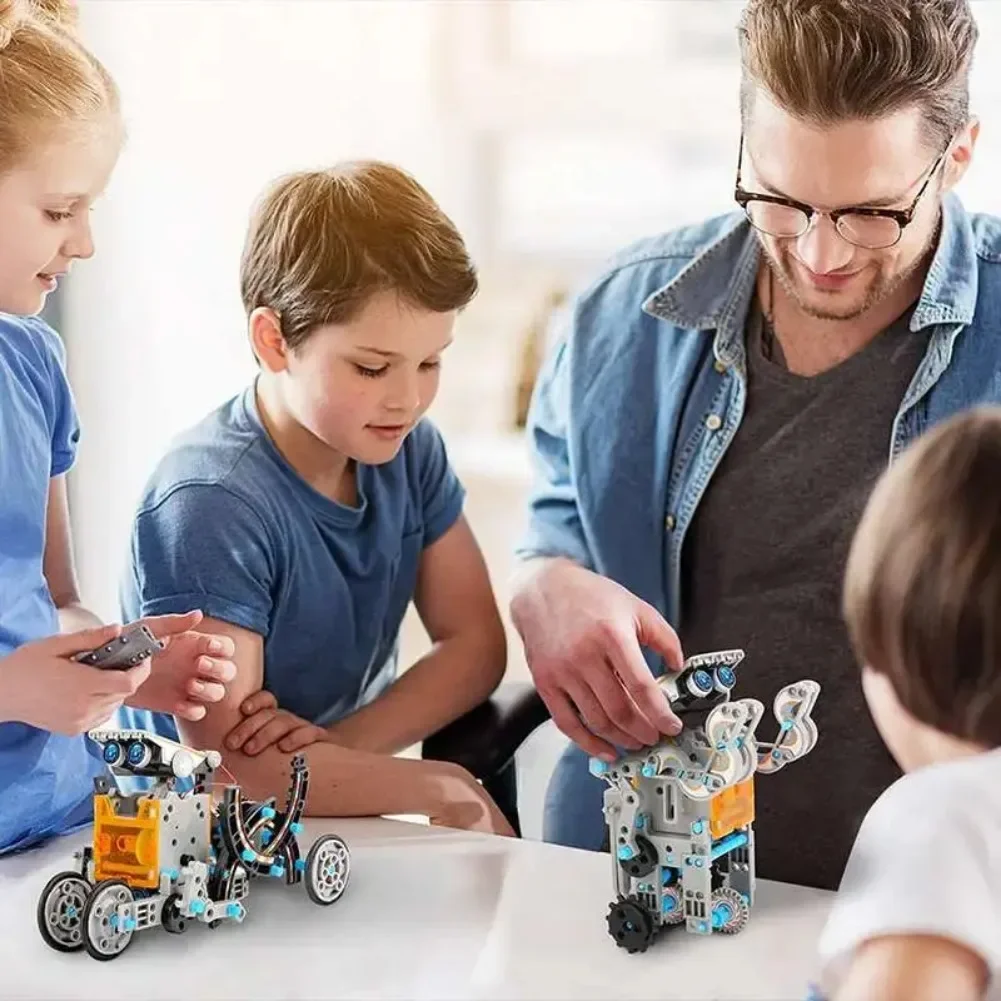 13 em 1 robô movido a energia  - Diy Electronics Toys avaliação e preço