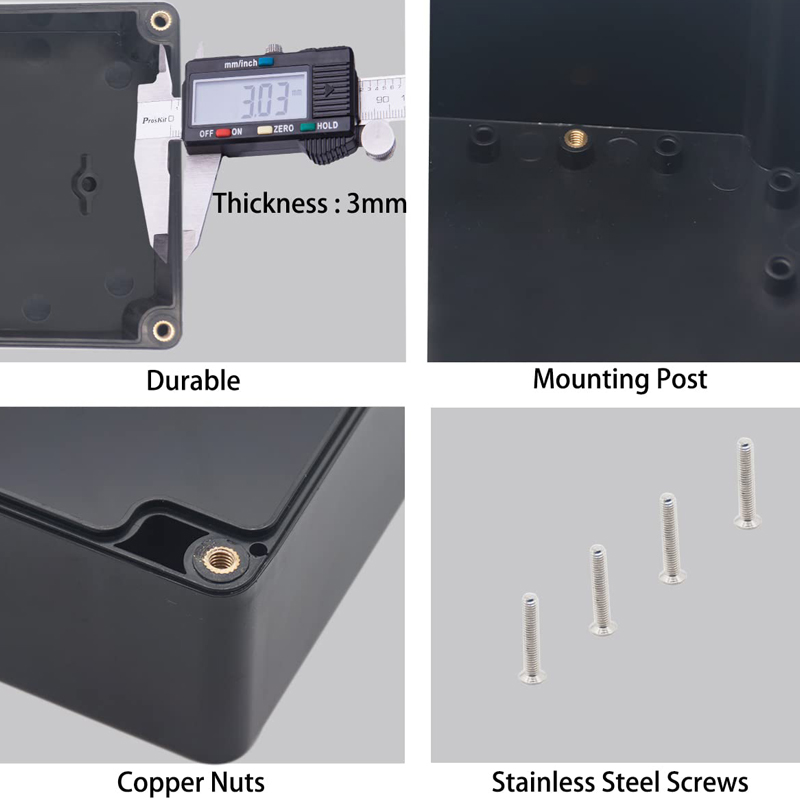 Caixa de junção à prova d'água - Diy Waterproof Electronics avaliação e preço